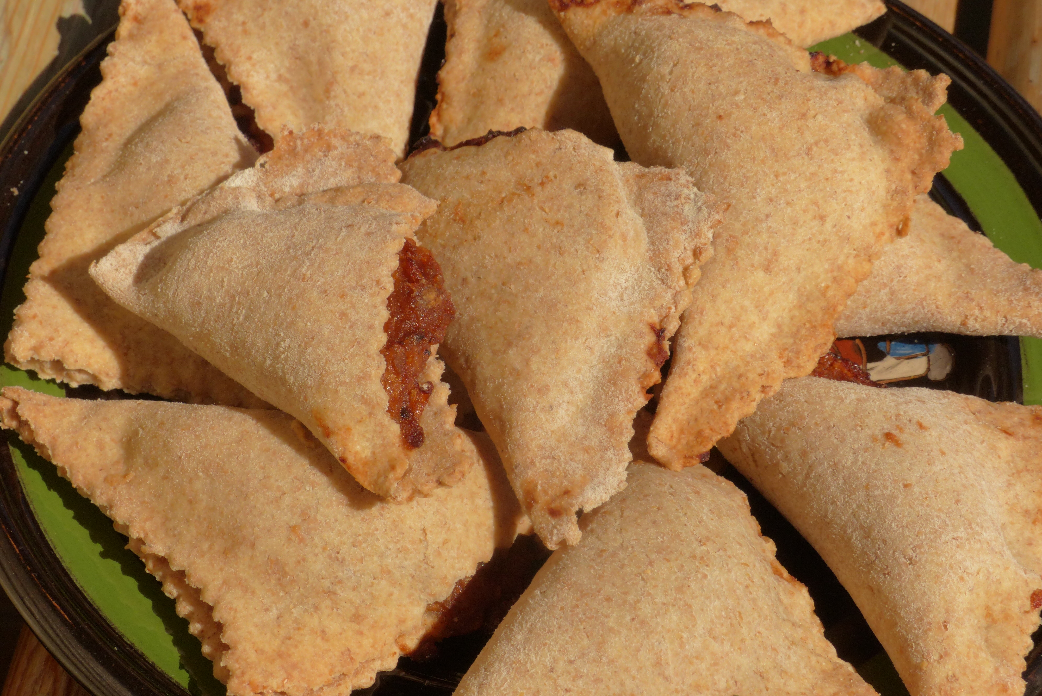Obsttaschen, im Ofen bzw. in der Pfanne gebacken