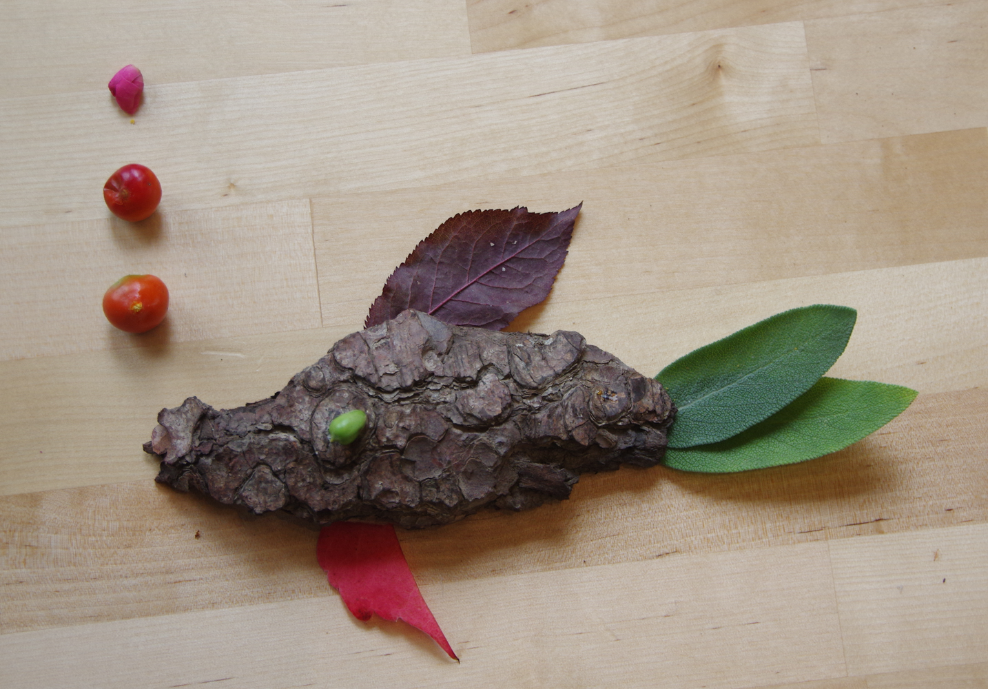 Blättertiere basteln