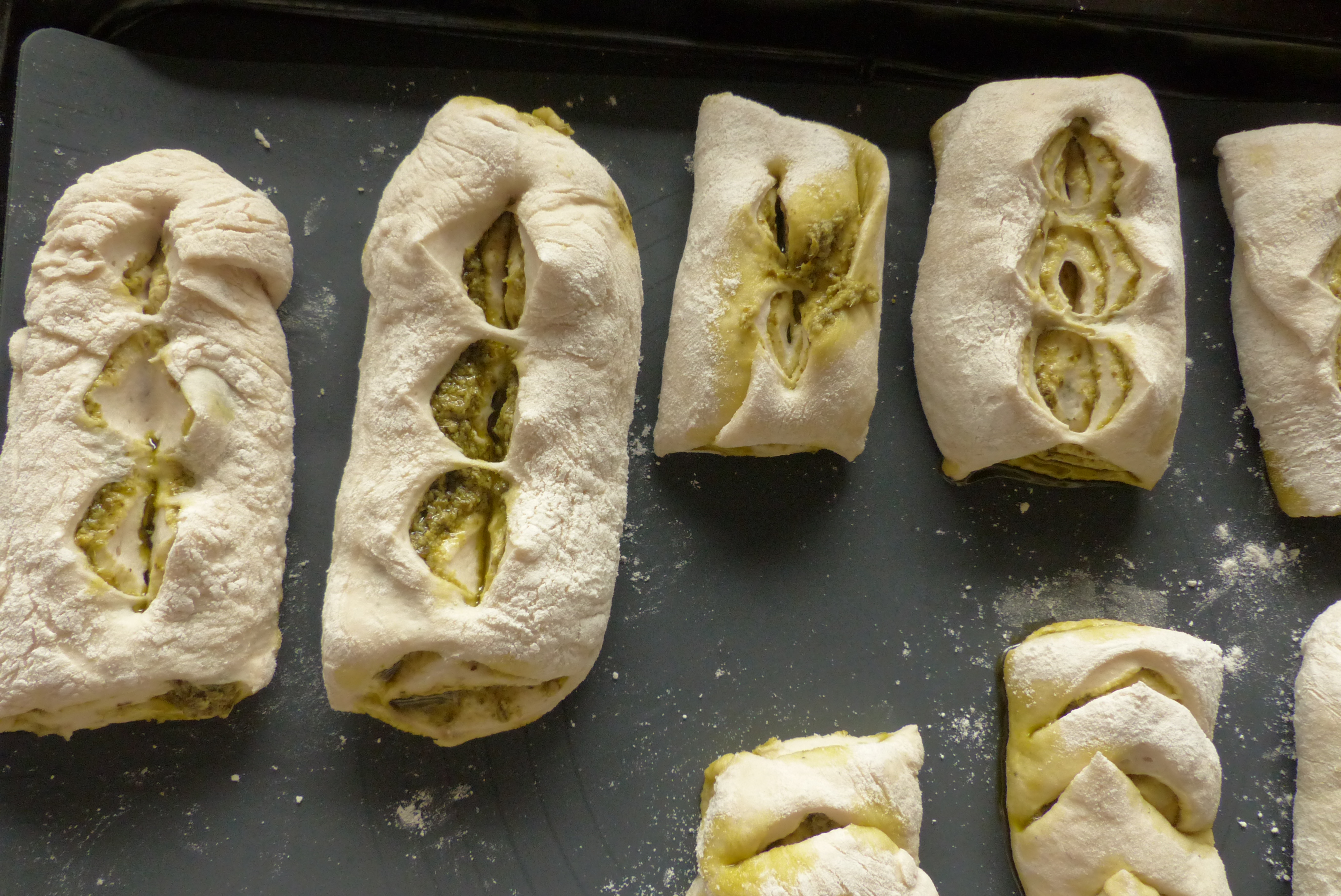 Pestobrötchen