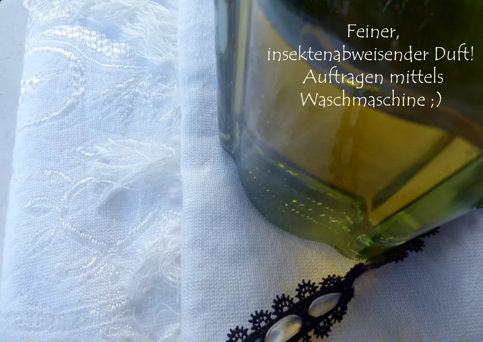 Insektenschutz und Duft für Wäsche 