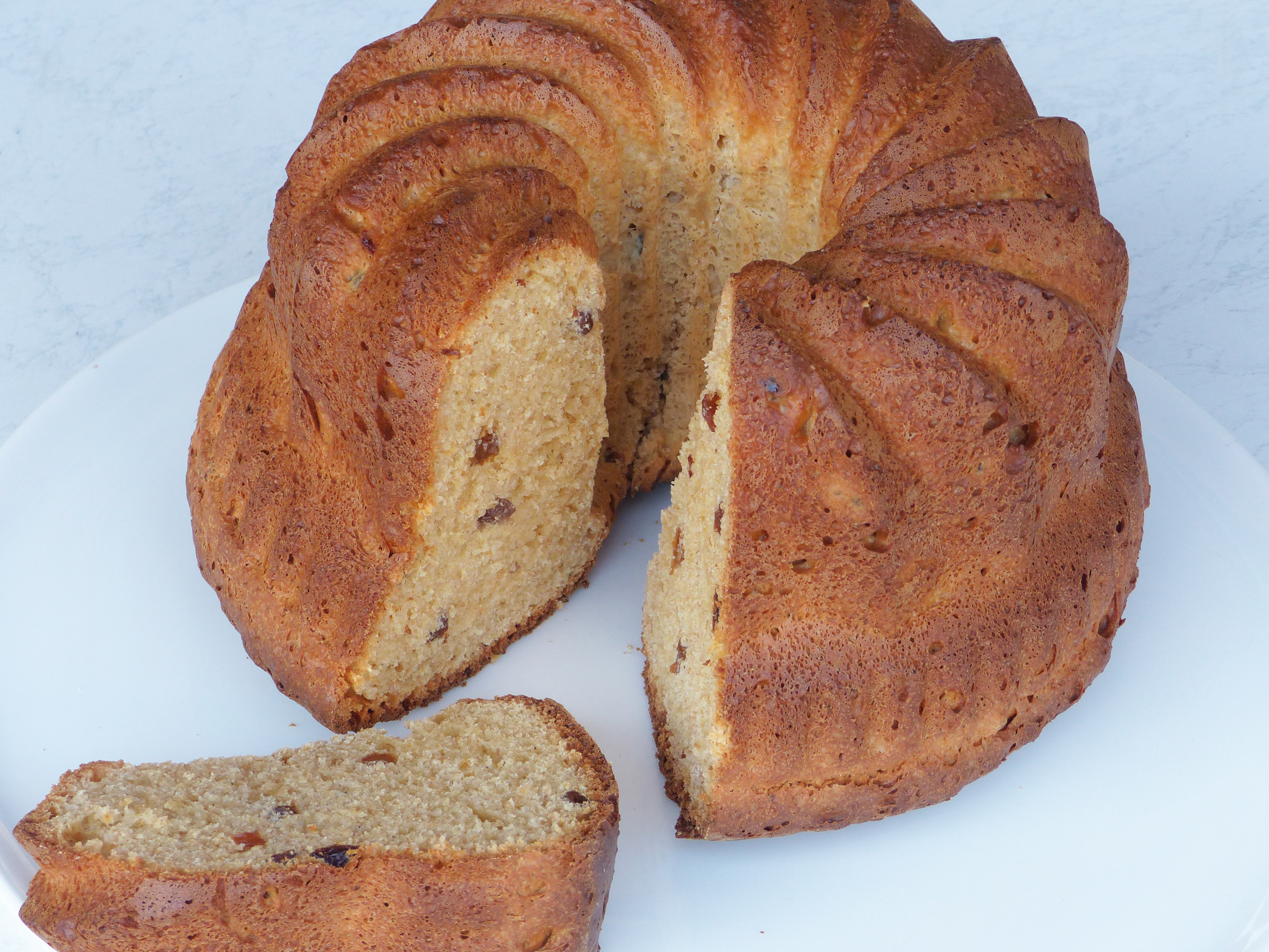 Sandkuchen, Teig mit Butter oder Öl
