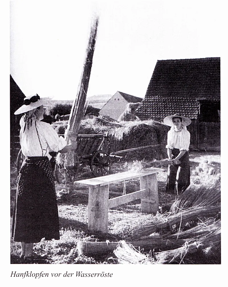 Hanfanbau in Groß-Alisch