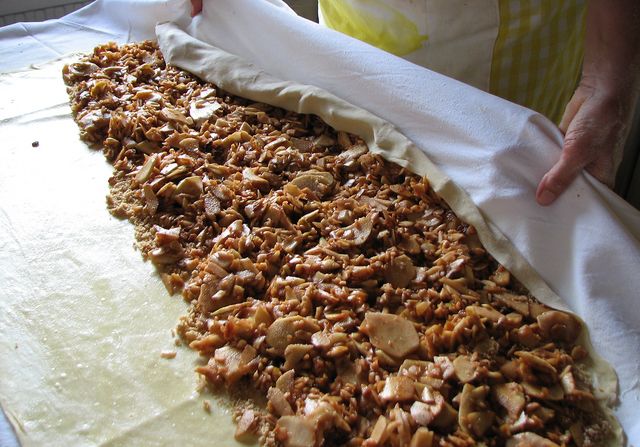 Apfelstrudel, Österreichischer