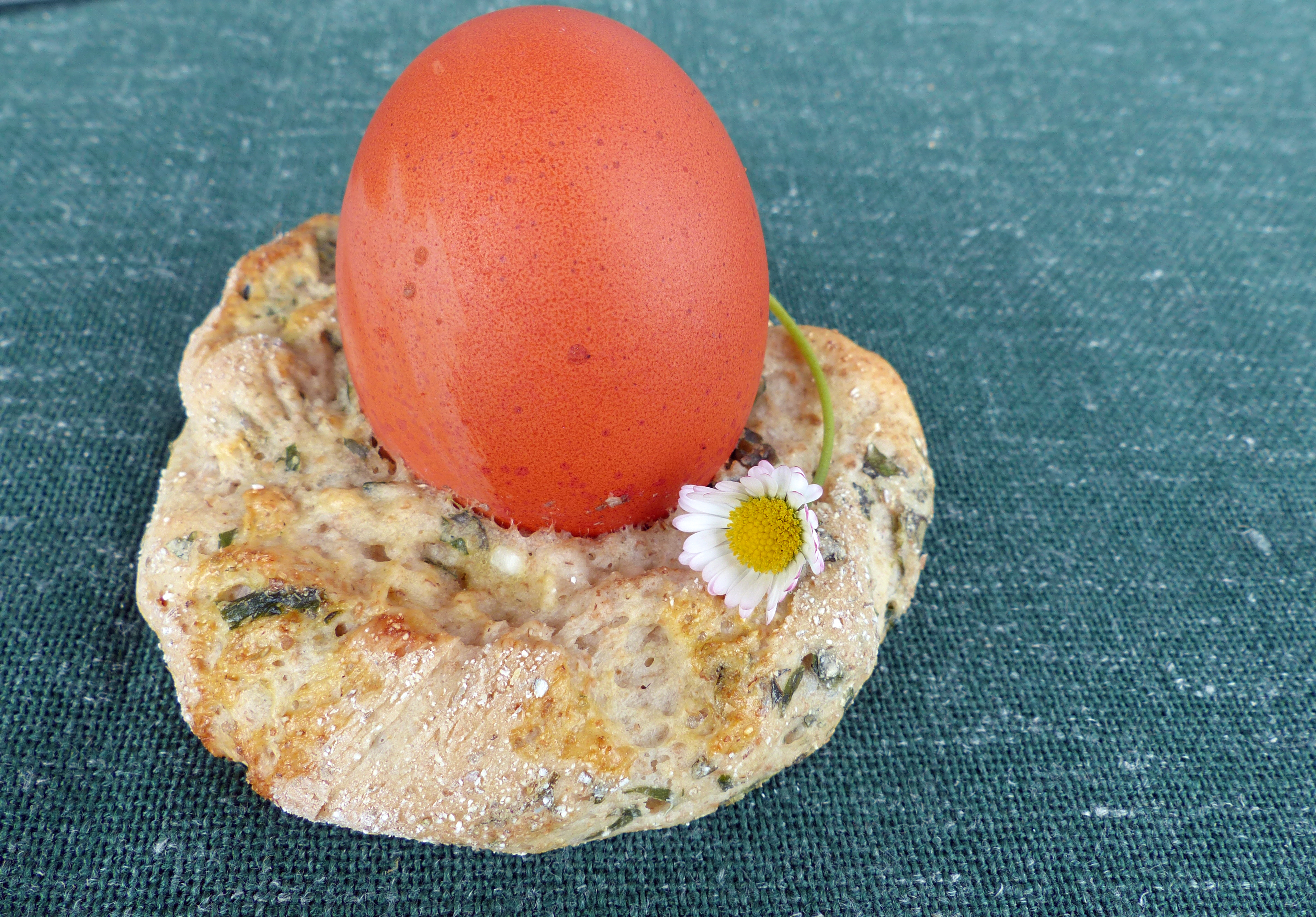 Osternest mit 1 Osterei