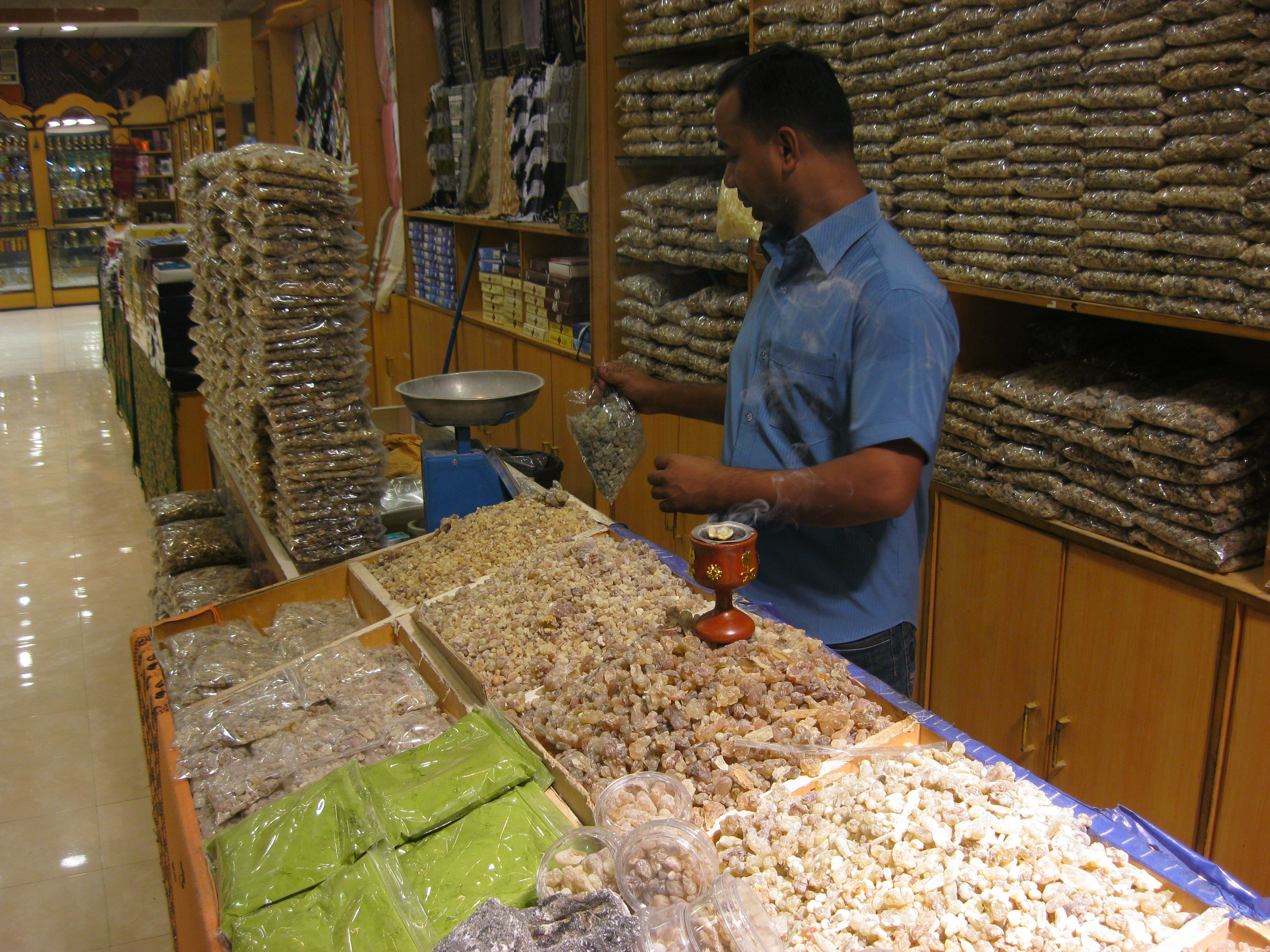 Weihrauchbäume und Weihrauch