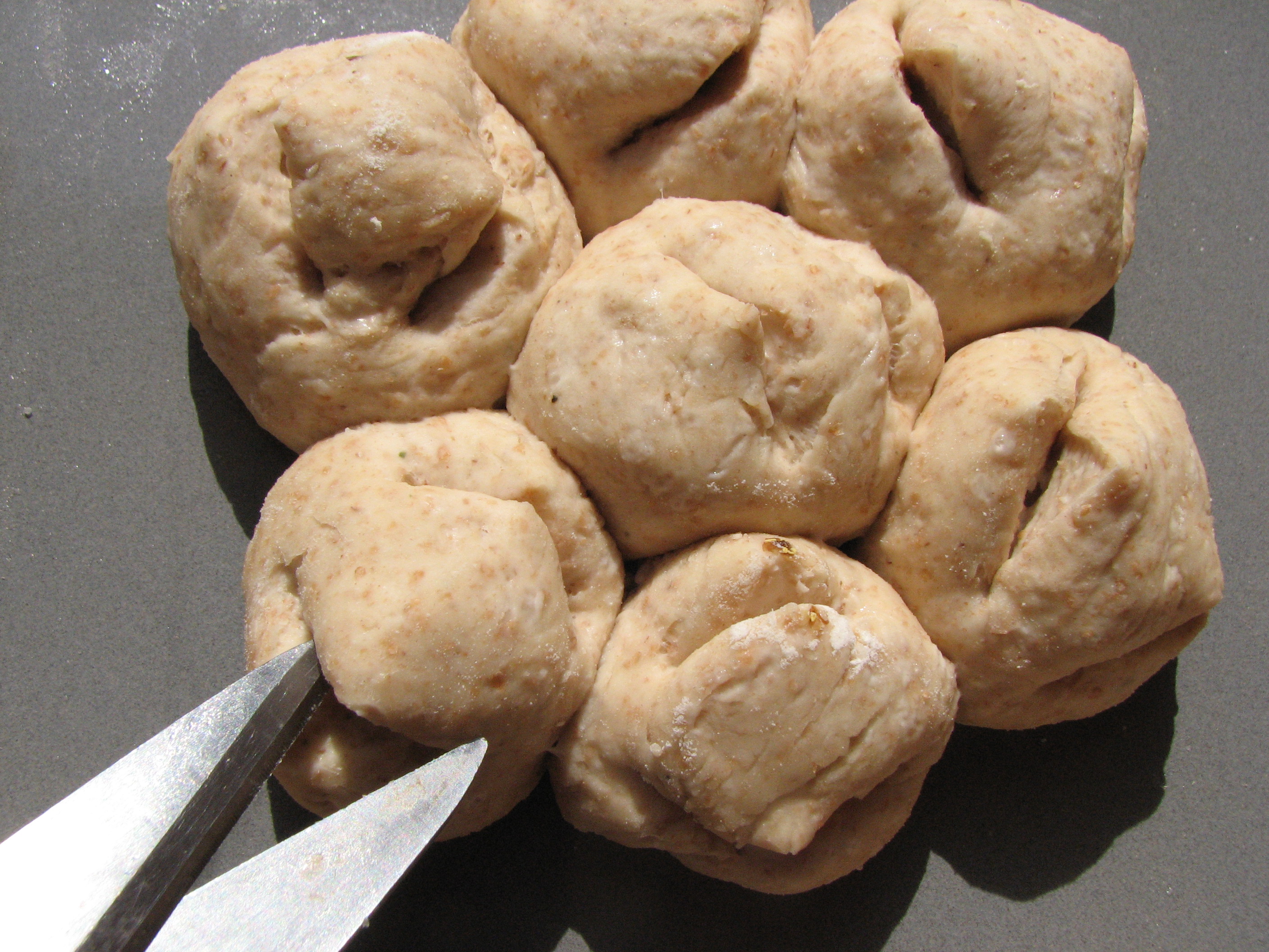 Brot mit Holunderblüten