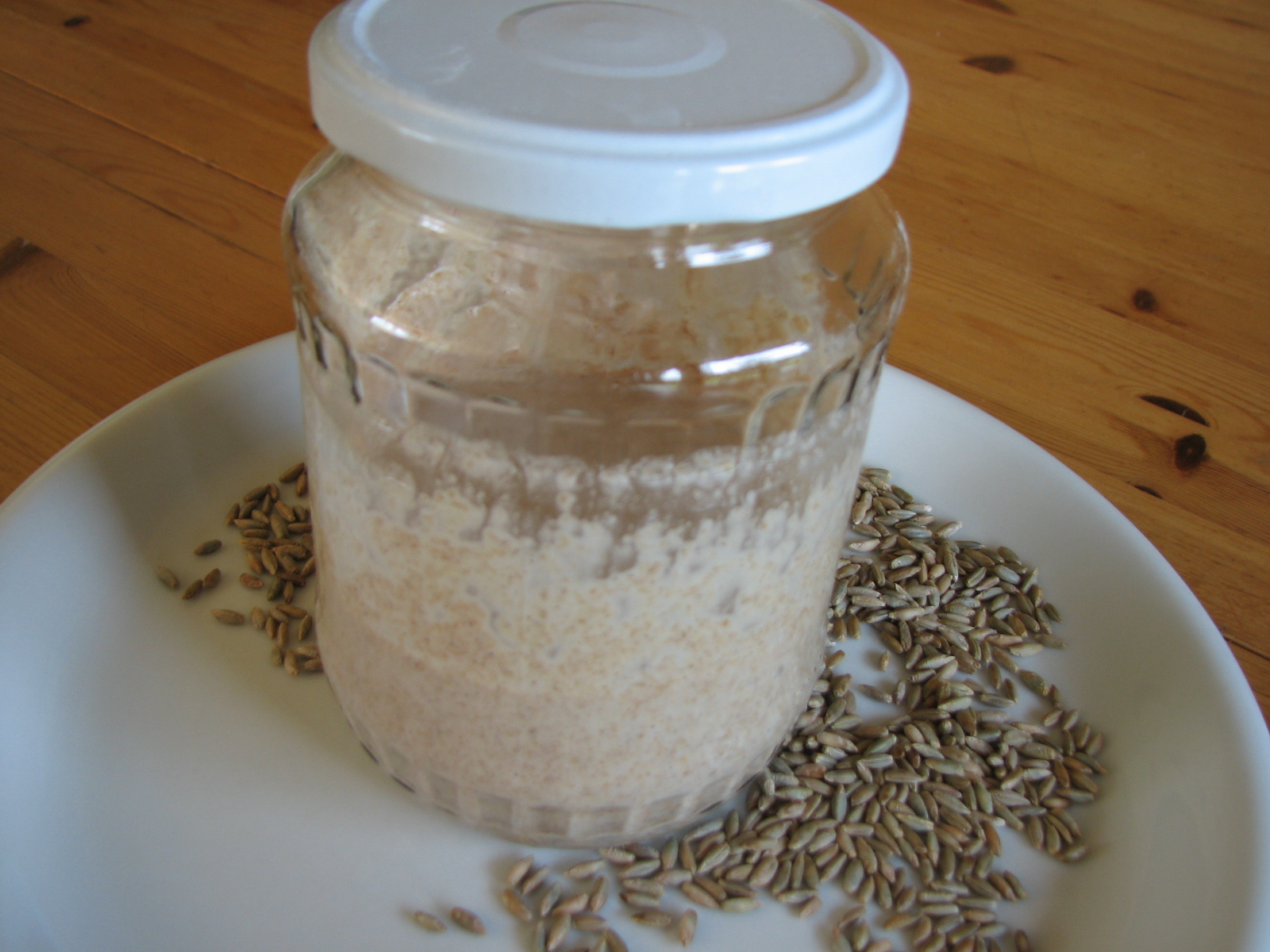 Roggenbrot mit Sauerteig per Brotbackautomaten