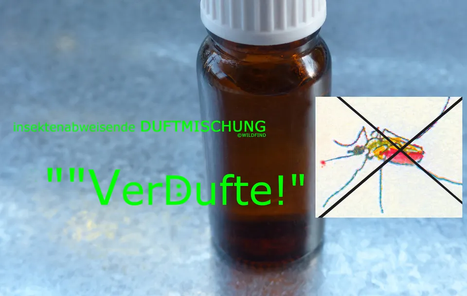 Insektenabweisende DUFTMISCHUNG""VerDufte!" 