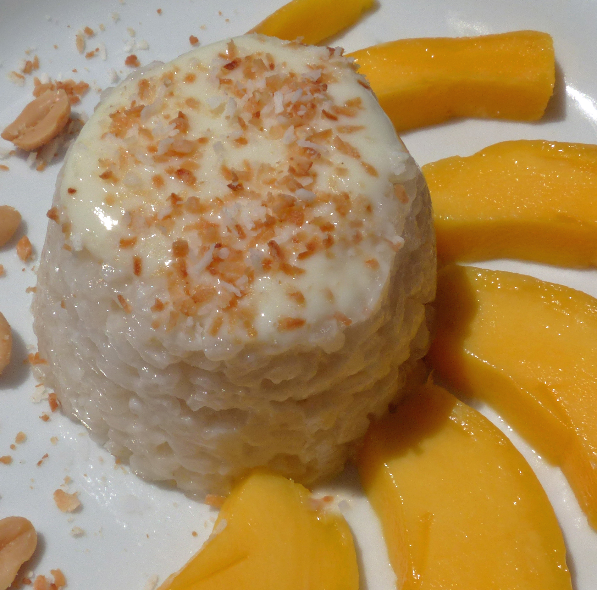 Kokosreis mit Mango