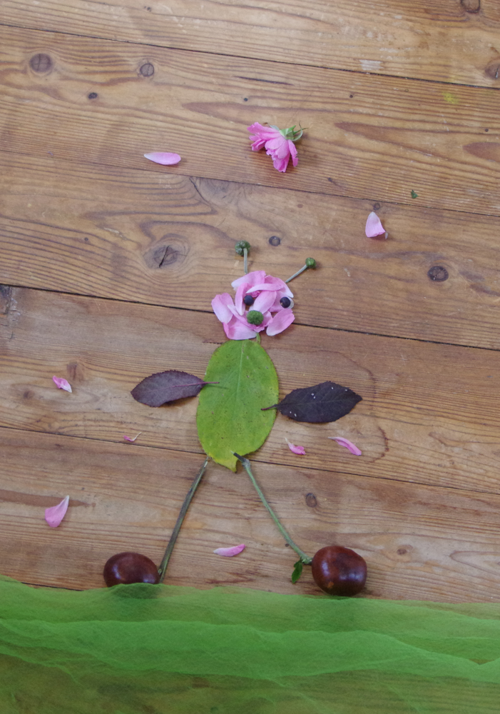 Blättertiere basteln