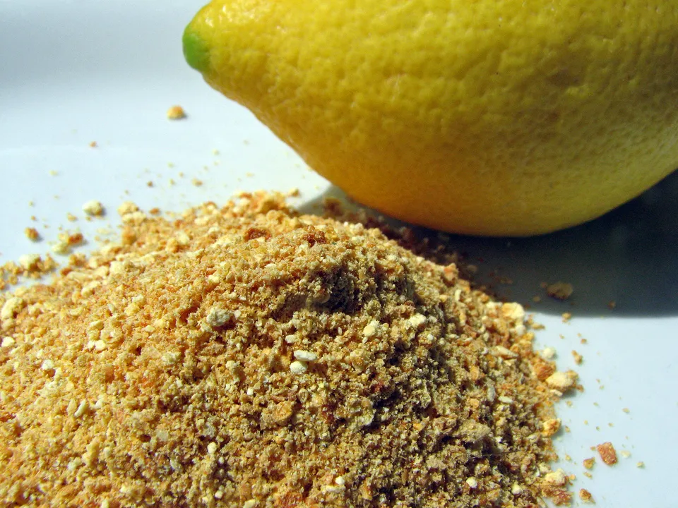 Zitrusschalen trocknen