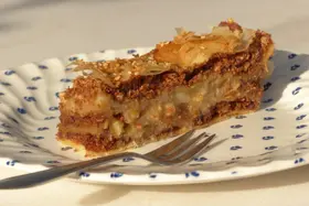 Apfelmusschnitten mit Yufka-Teig
