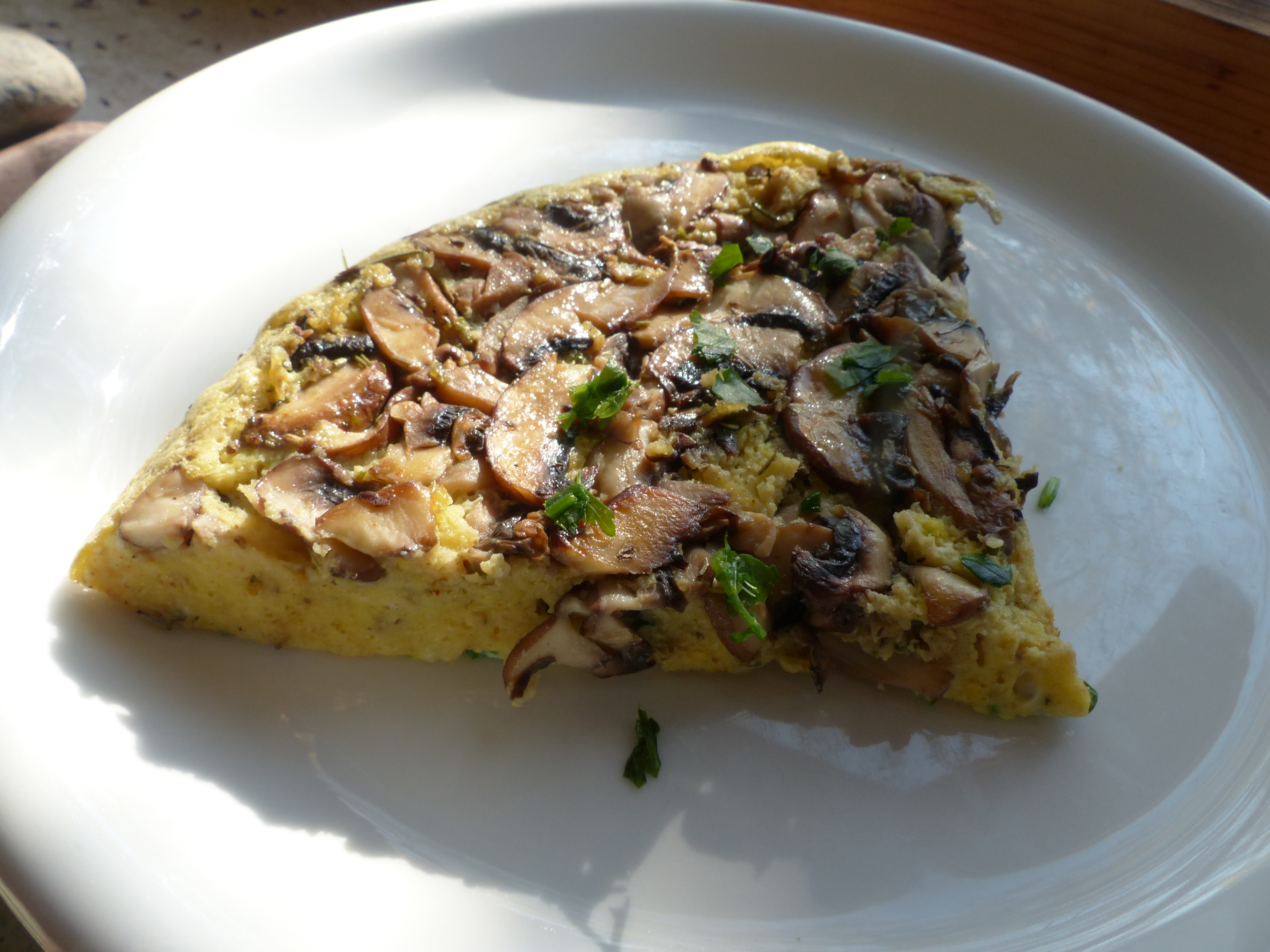 Frittata mit Pilzen