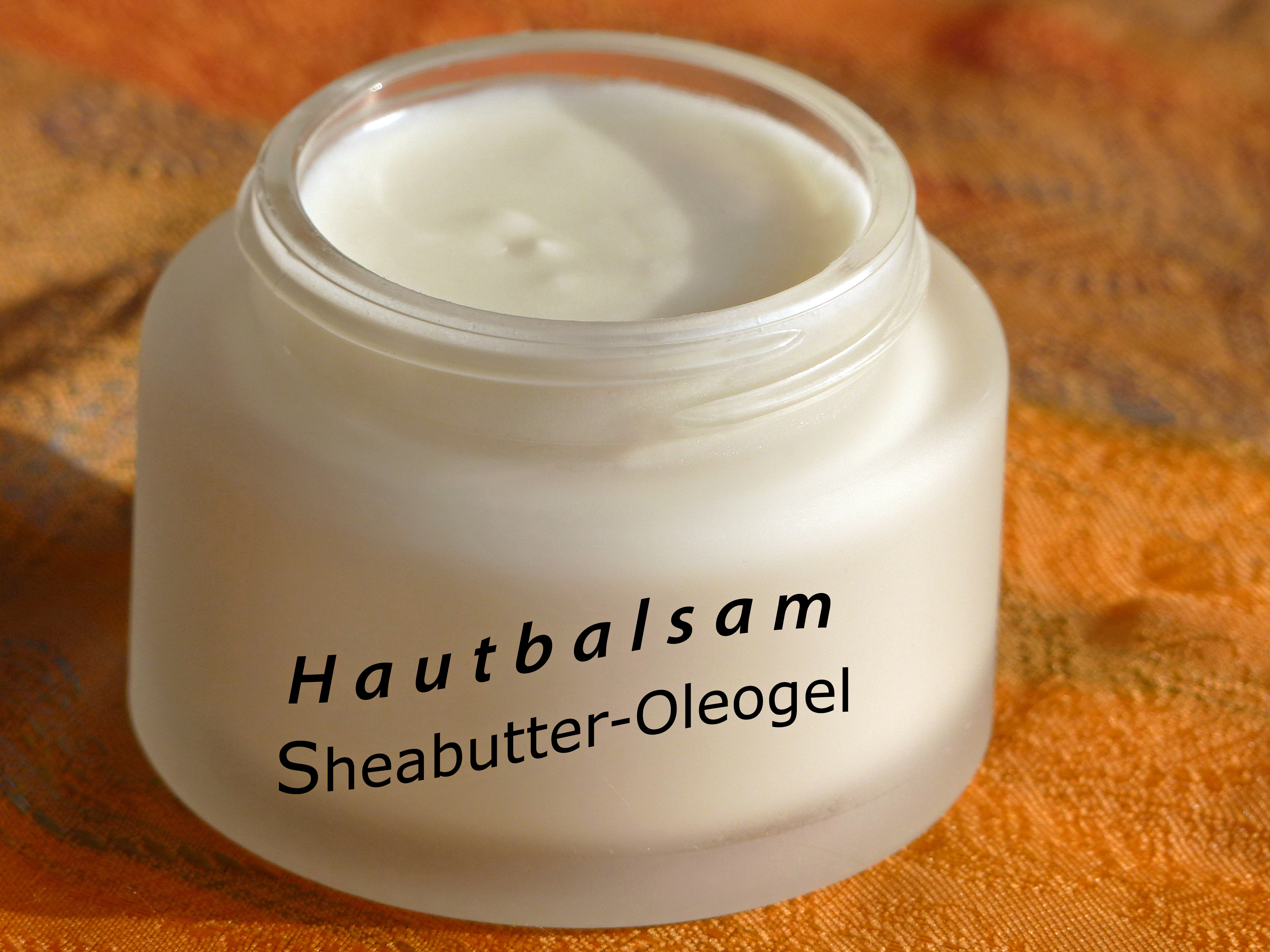 Hautcreme - Oleogel mit Sheabutter