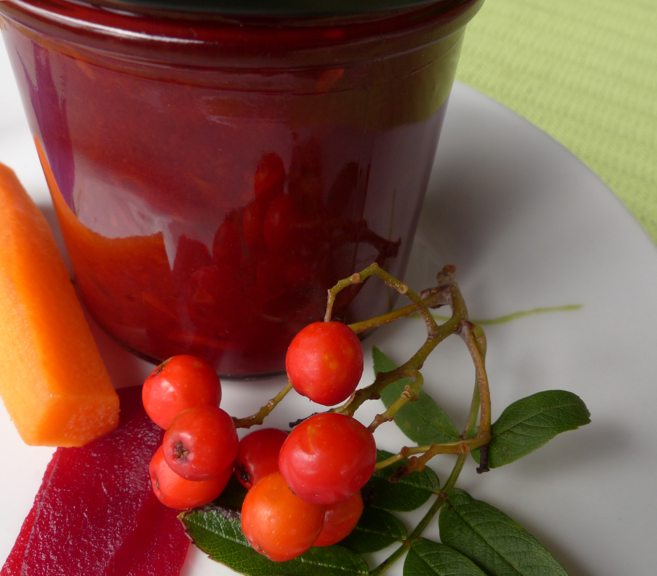 Chutney mit Vogelbeeren 