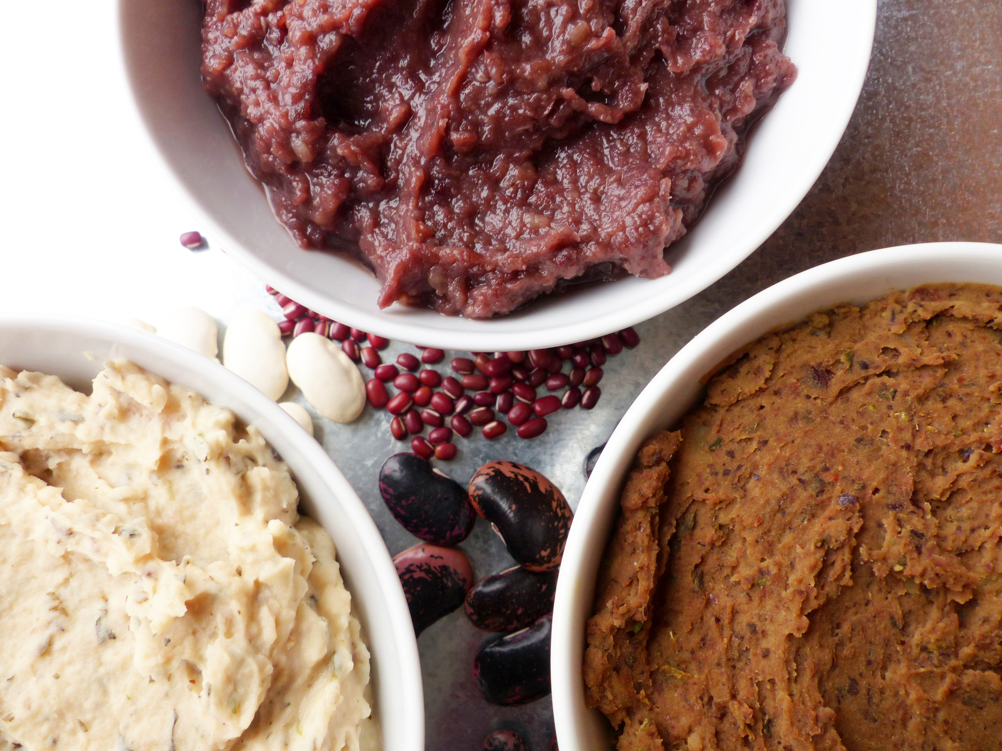 Spaghetti mit Bohnenpaste, pikant oder süß