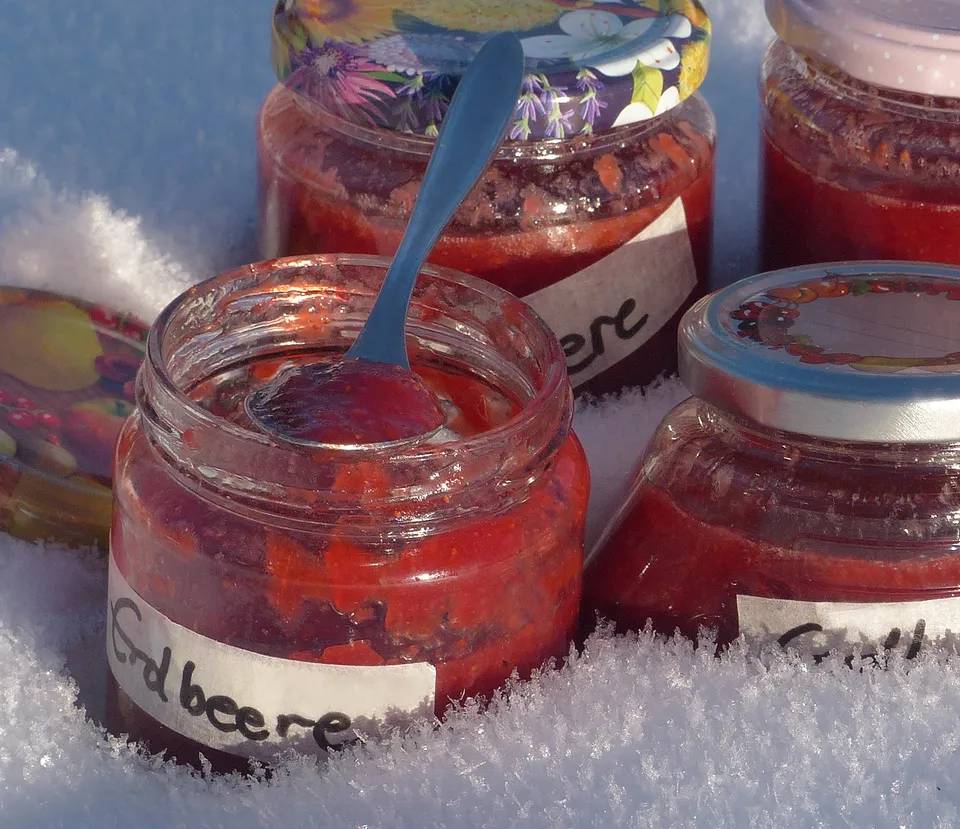 Erdbeermarmelade kochen, ganzjährig