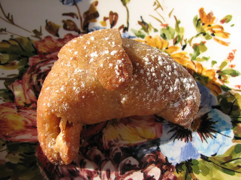 Apfel-Croissants