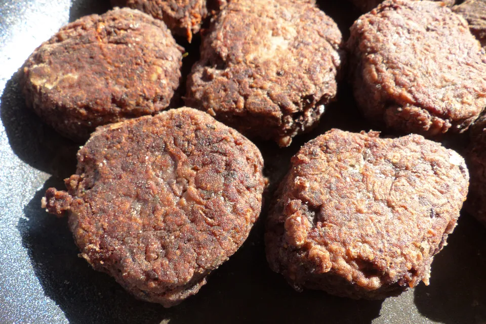 Burger-Pattys, vegetarisch