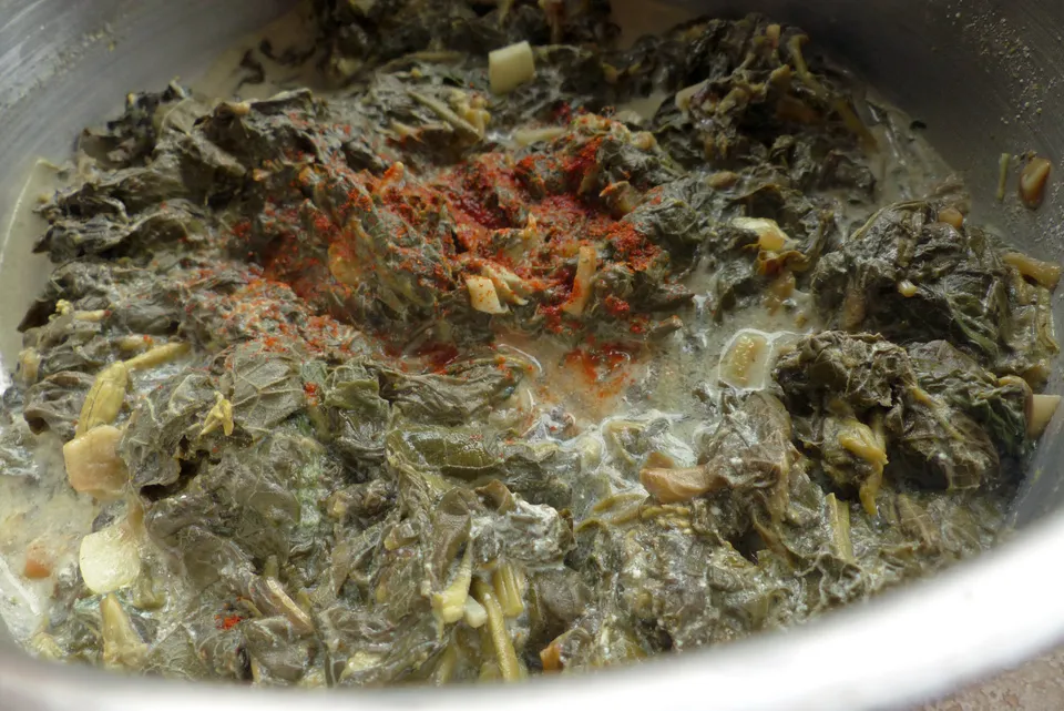 Spinat aus Ausdauerndem Spinat