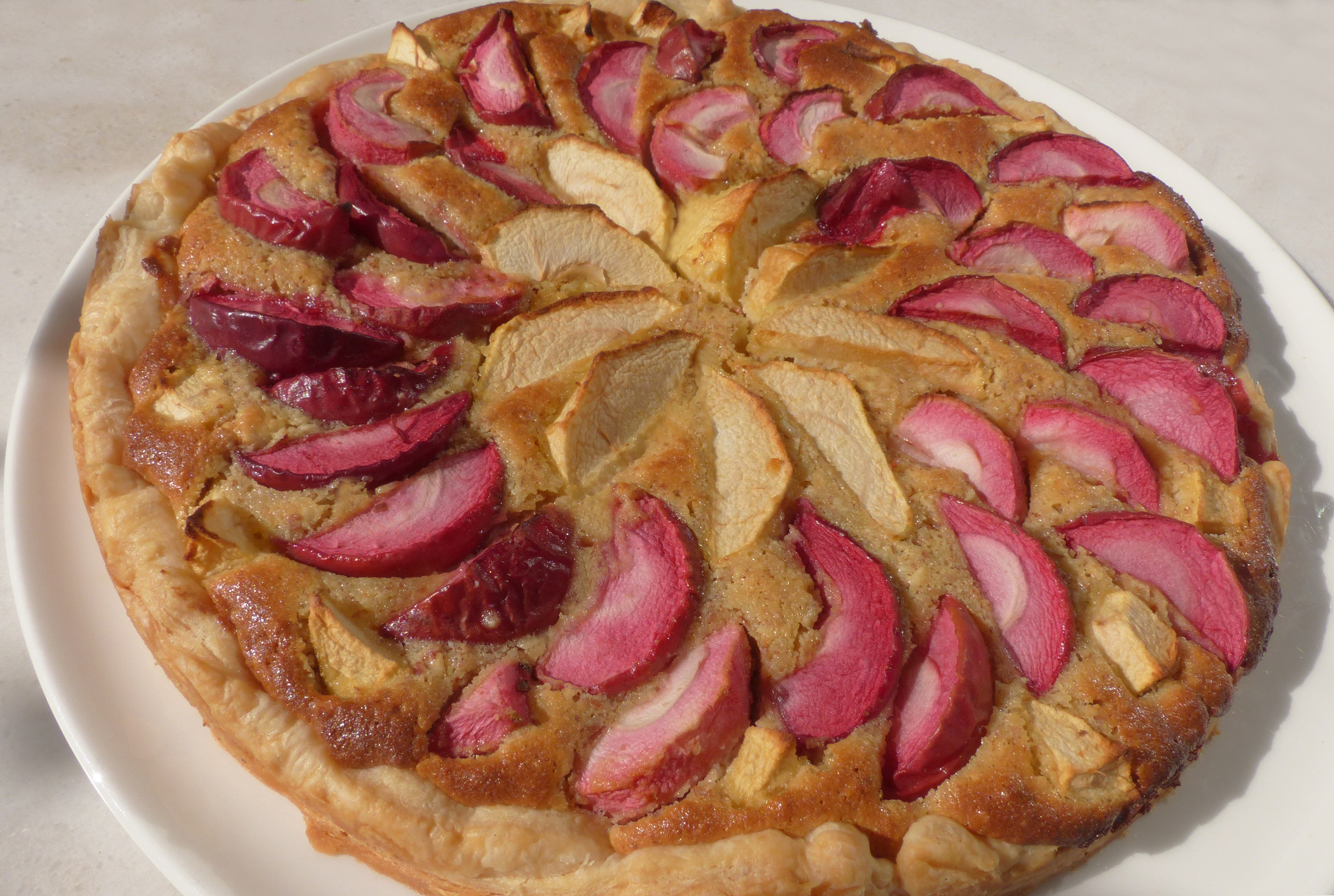 Tarte mit Obst, fein, schnell