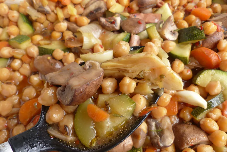 Kichererbsengemüse à la Provence