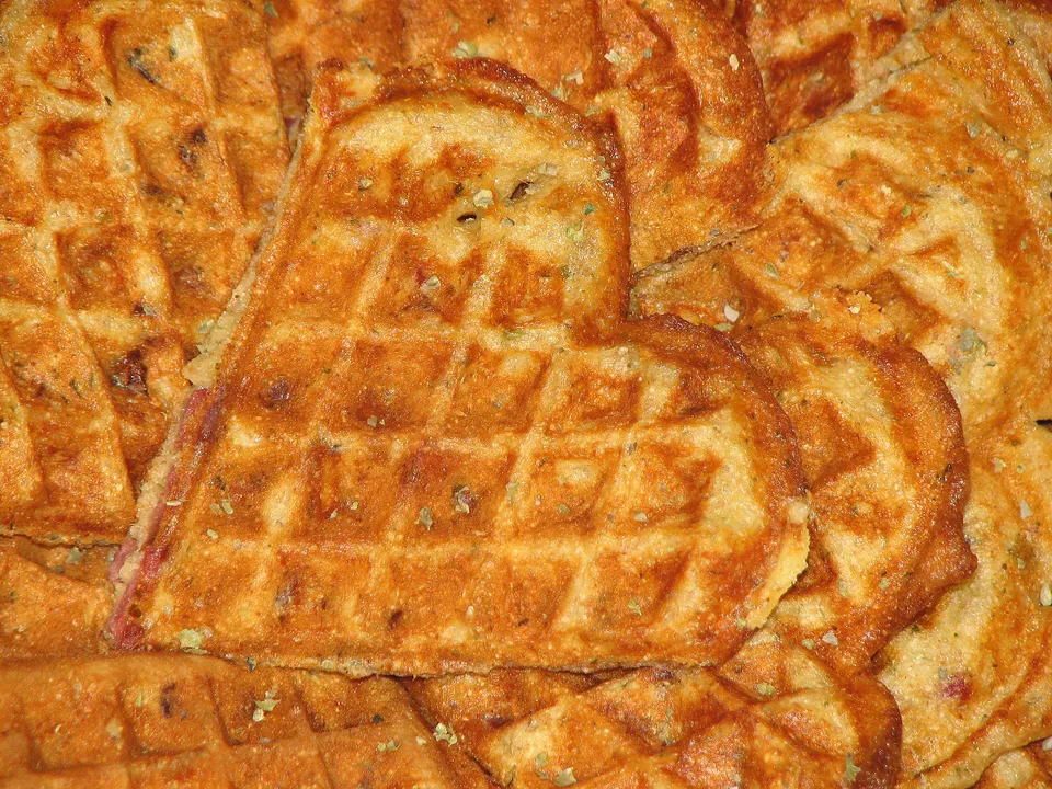 Pizza-Waffeln