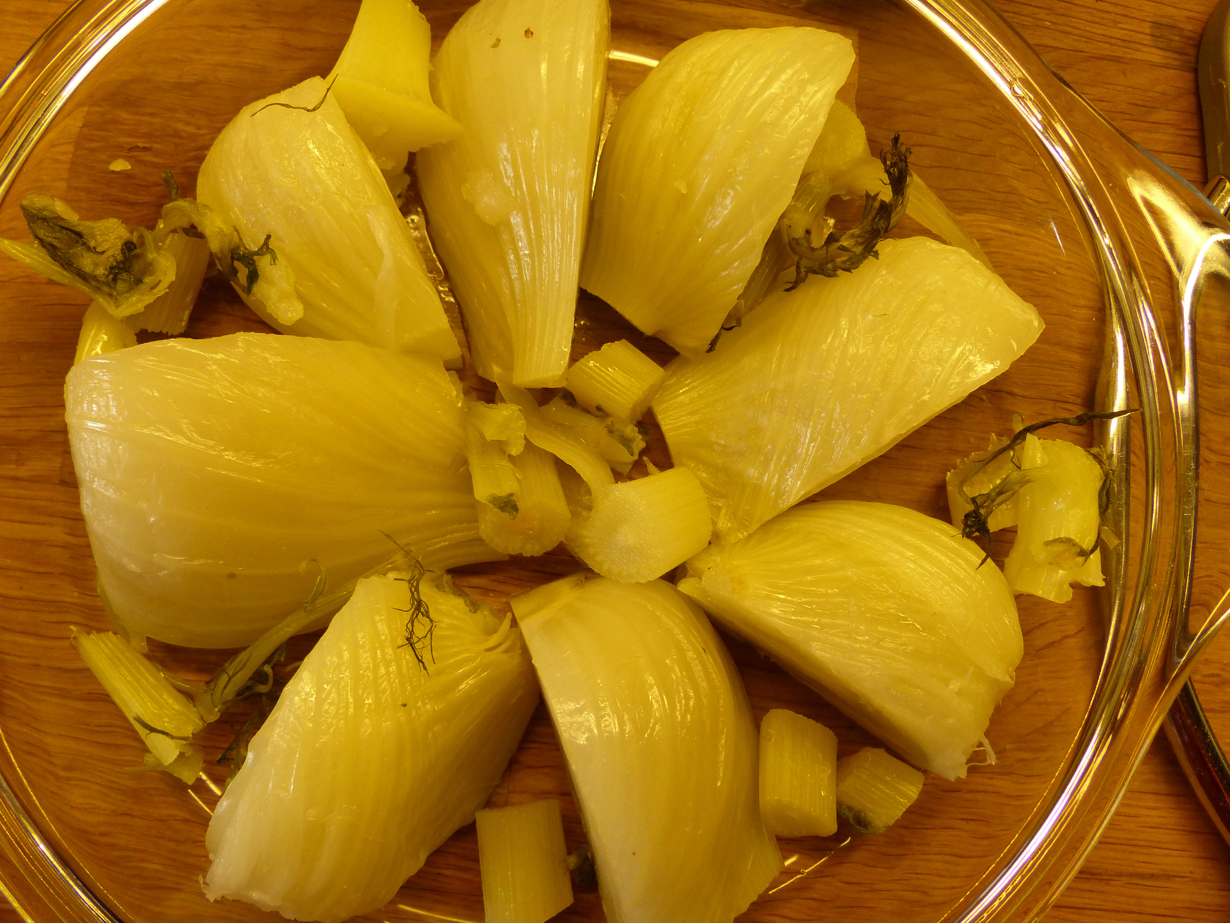 Fenchel, überbacken