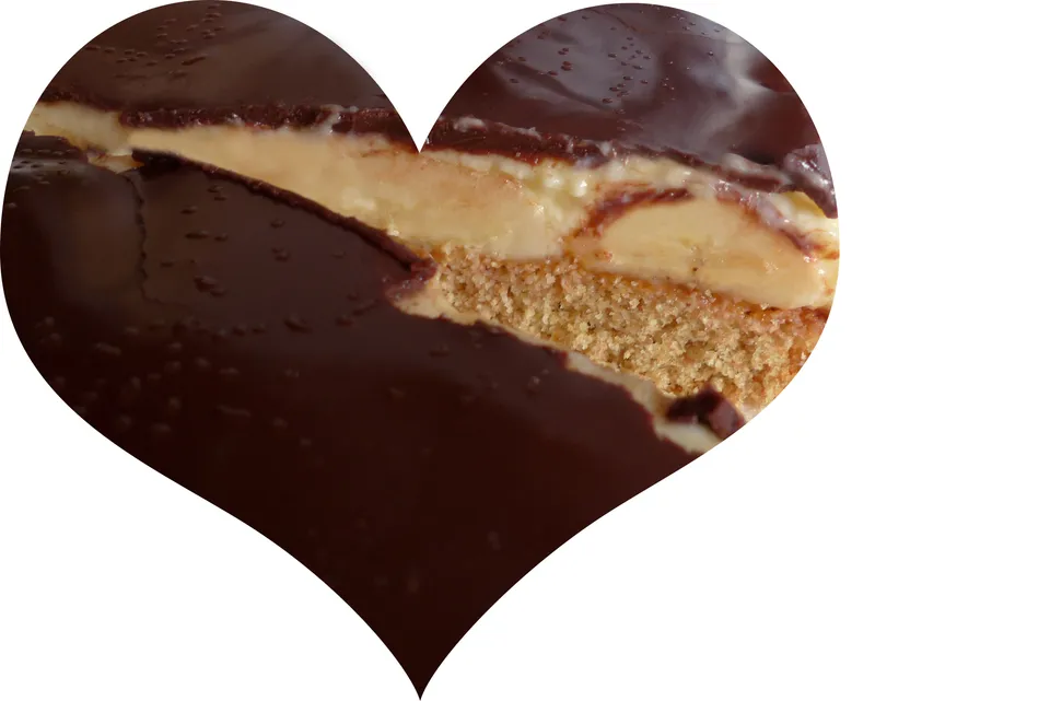 Bananenkuchen mit Vanille, Schokolade