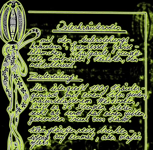 Kräuterwein, österlicher