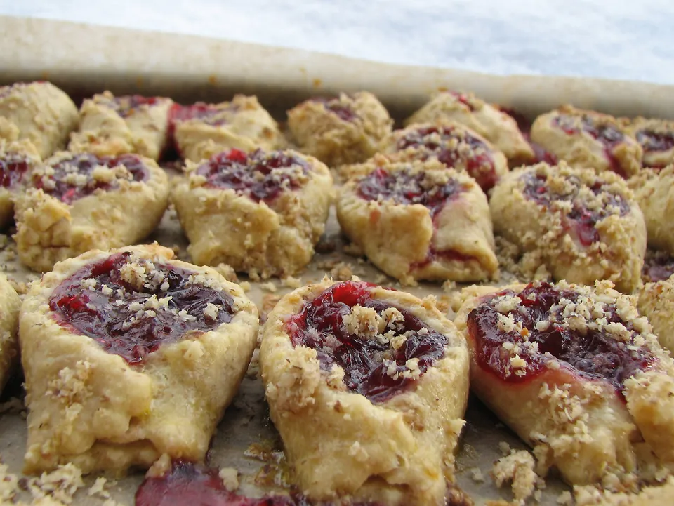 Maultaschen als süßes Kleingebäck