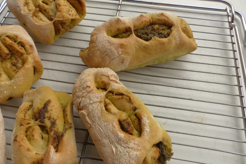 Pestobrötchen