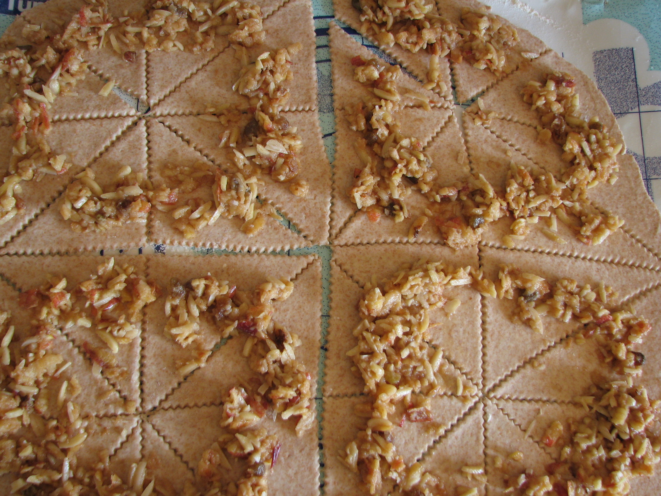 Apfel-Croissants