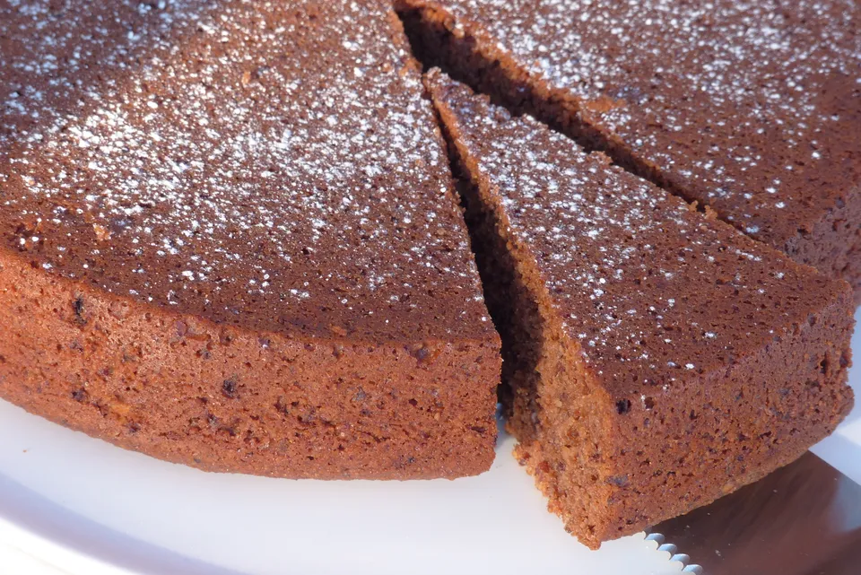 Becherkuchen, schokoladig, nussig