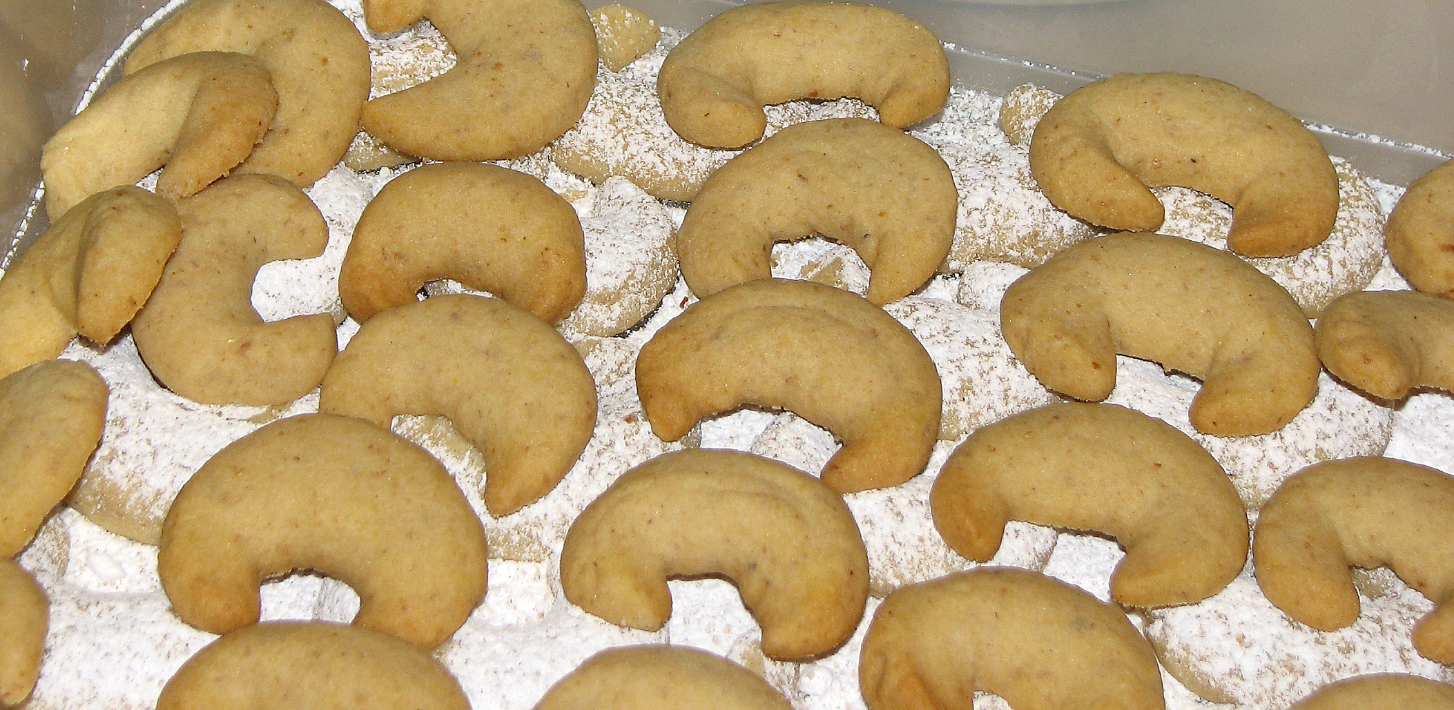 Vanillekipferl, glutenfrei  