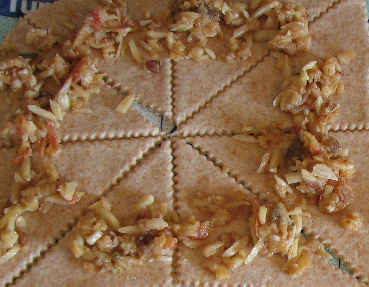 Apfel-Croissants