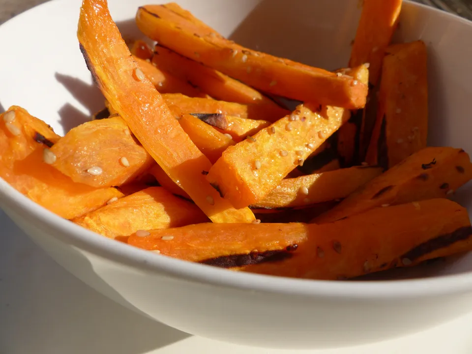 Süßkartoffel-Pommes