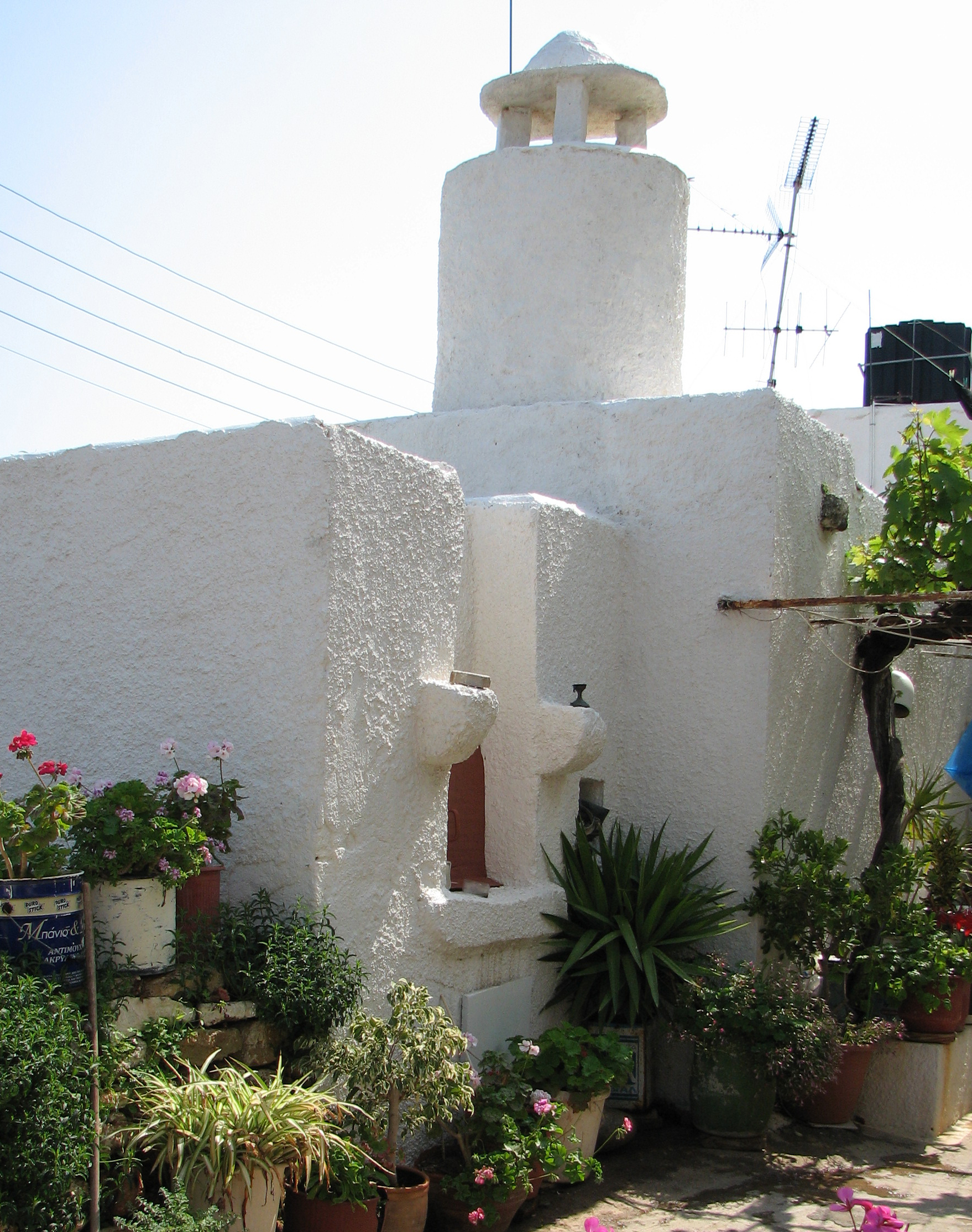 <p>In Kreta wird auch bei Backöfen geräuchert.</p>