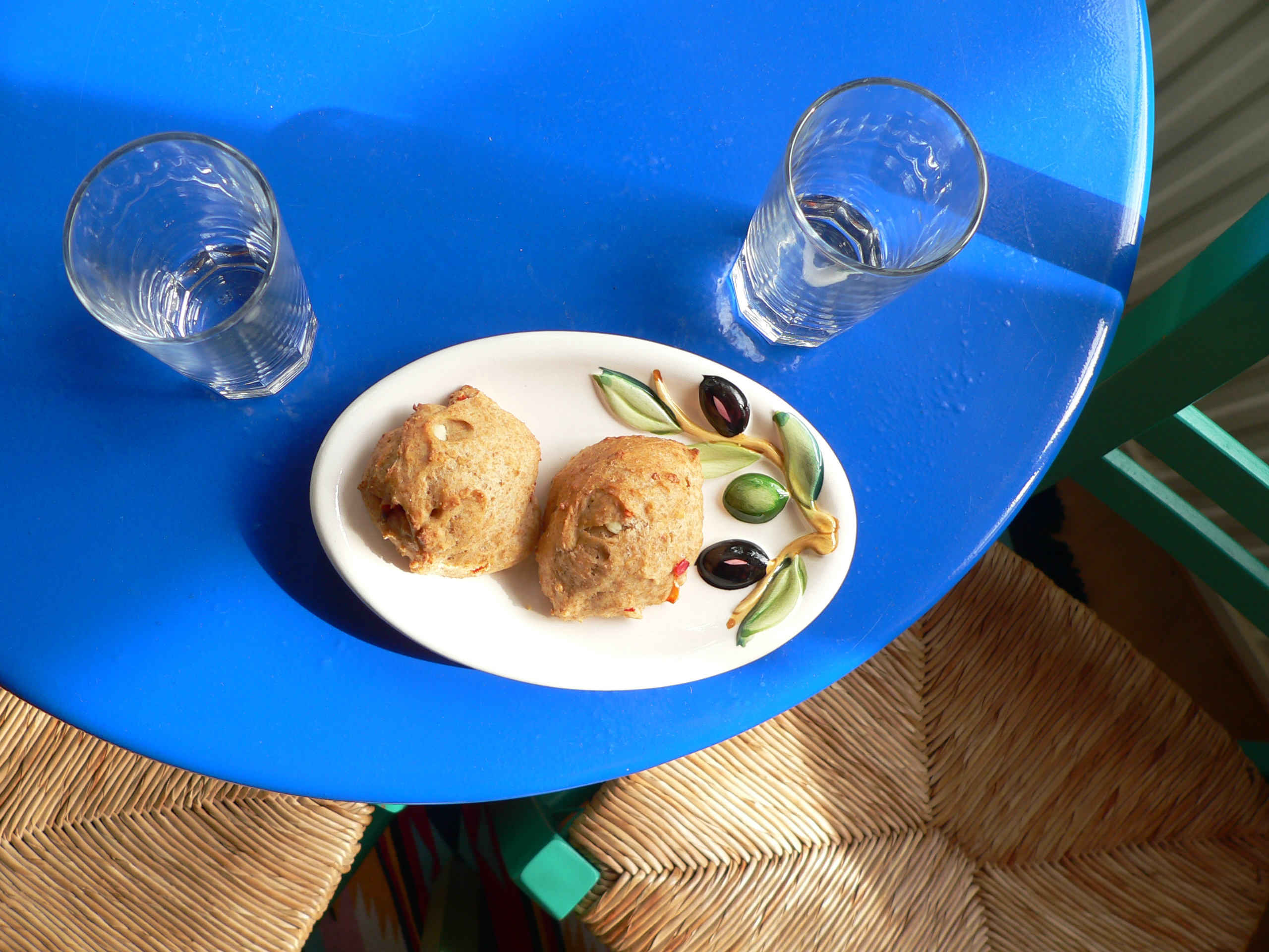 Oliven-Feta-Brötchen