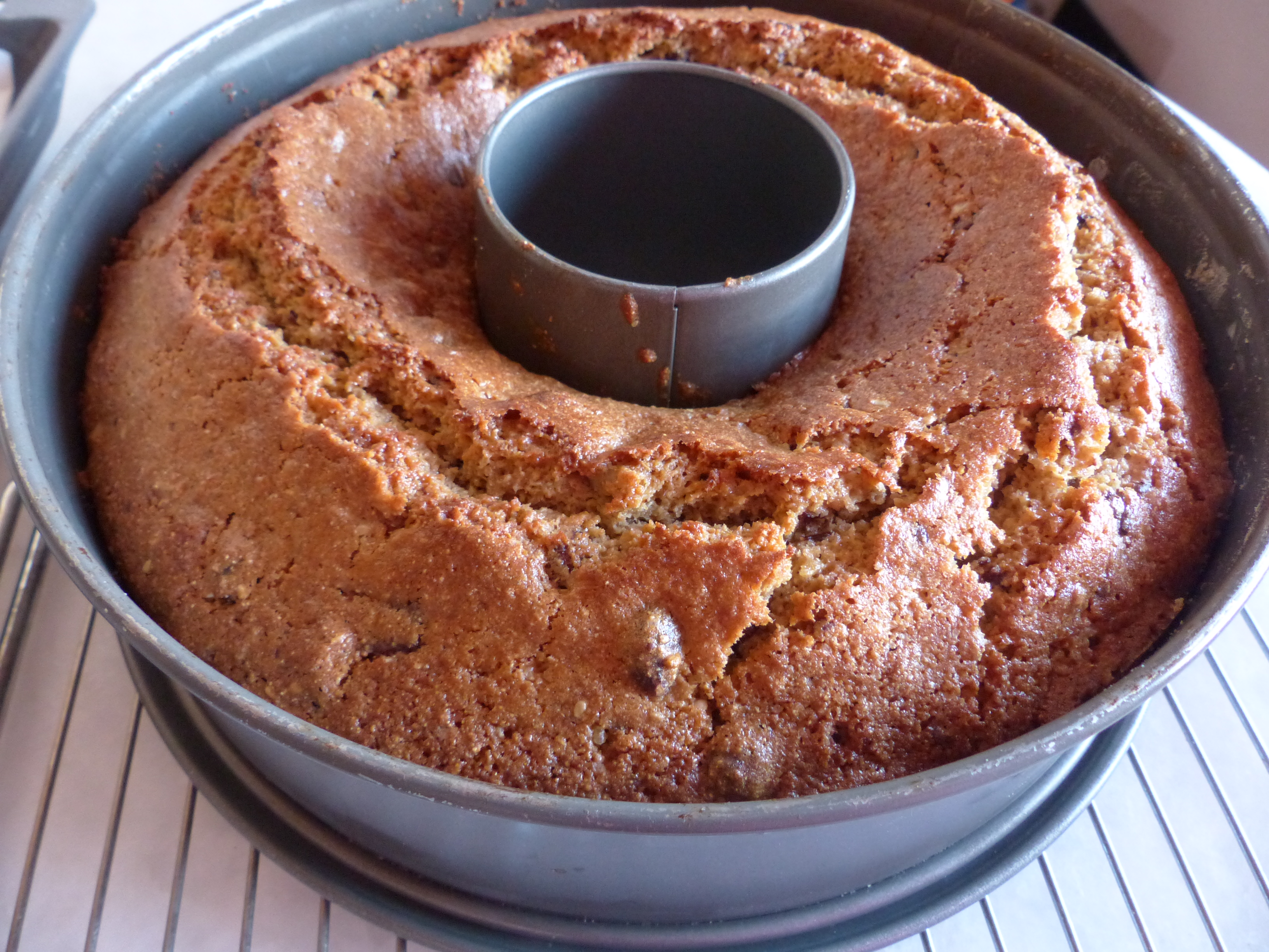 Sandkuchen, Teig mit Butter oder Öl