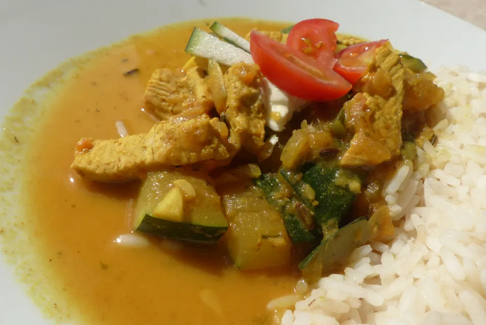 Geschnetzeltes mit Zucchini
