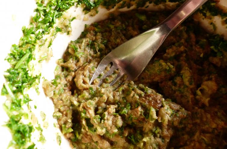 Auberginen-Sesam-Dip, BABA GHANOUSH