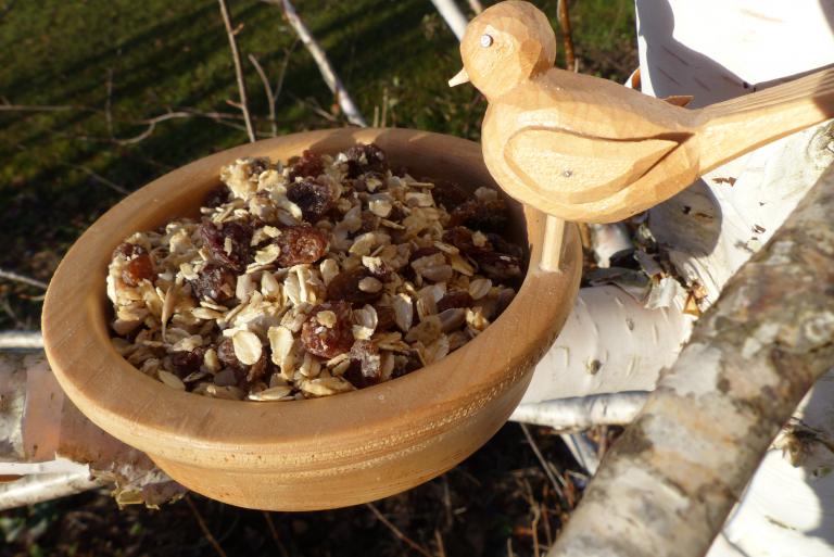 Vogelfutter selber machen