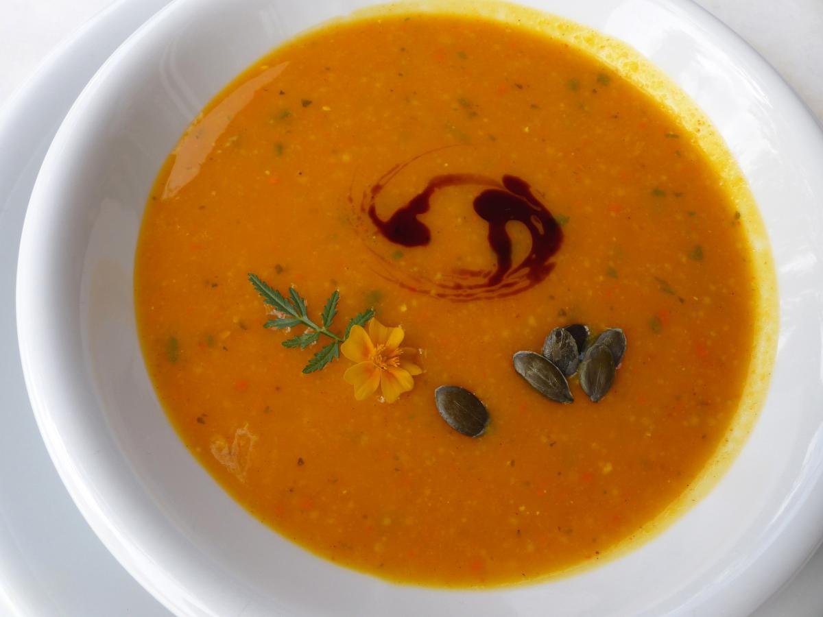 Kürbis-Cremesuppe