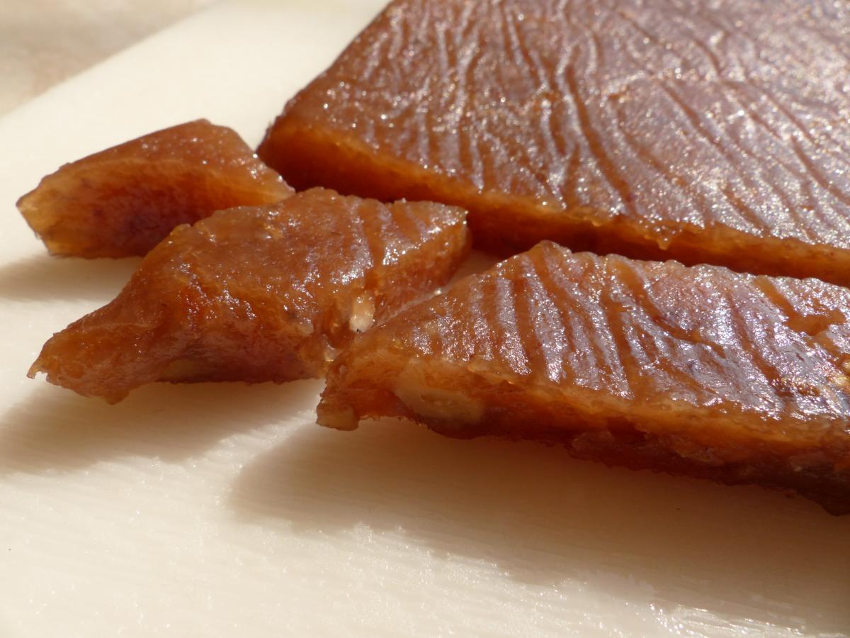 Aus Quitten wird ein exquisites Fingerfood mit prosaischen Namen ...