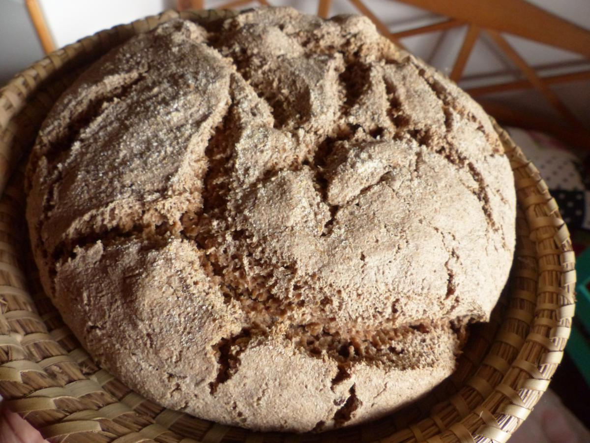 Roggenmischbrot aus Vollkornmehl