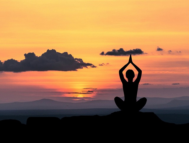 Yoga, Meer, Welle, Meditation, Zen, Chan, Statue